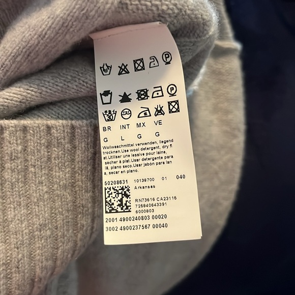 Boss Orange men’s 1/4 zip wool sweater-sz L-classy & timeless-perfect for fall🍁 - Picture 6 of 6